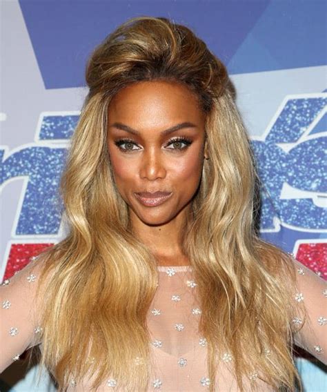 tyra banks blonde hair versace|Tyra Banks is back on the Victoria’s Secret runway after 20 years.